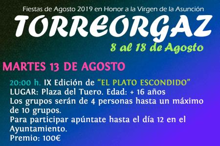 Martes 13 - Plato Escondido