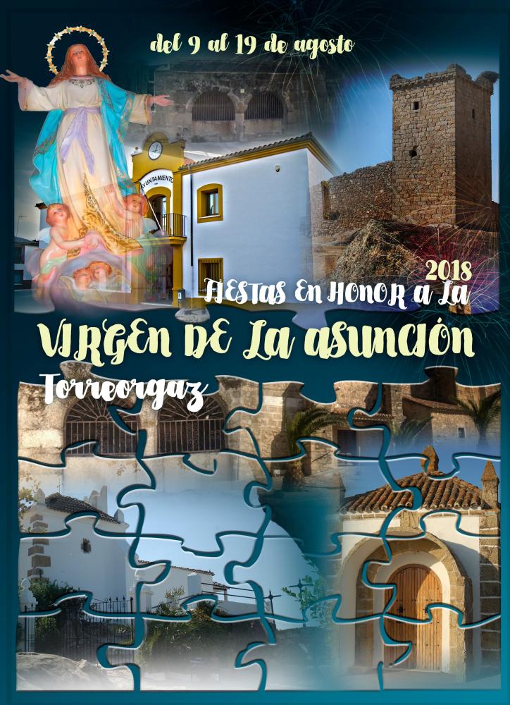 Imagen Cartel de Fiestas Virgen de la Asunción 2018